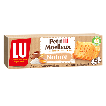 Image de Gâteaux moëlleux nature LU - Paquet de