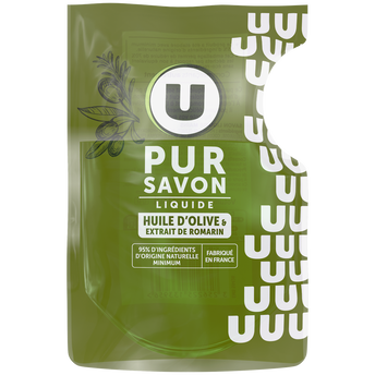 Image de U
Savon liquide olive romarin U recharge