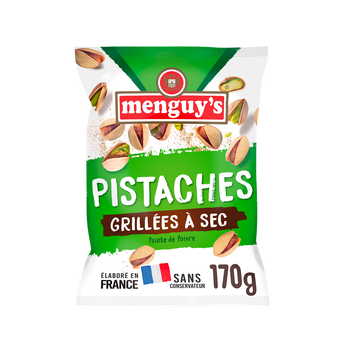 Image de Pistaches grillées à sec pointe de poivre, MENGUY'S