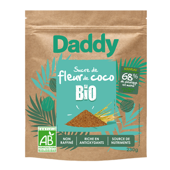Image de Sucre de fleur coco Bio DADDY, doypack de
