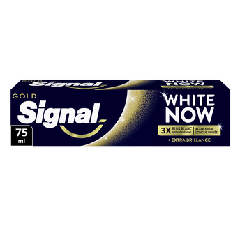 Image de Dentifrice gold white now SIGNAL
