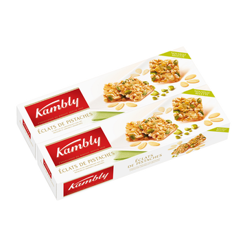 Kambly Biscuits Éclats De Pistaches Kambly, 2x80g