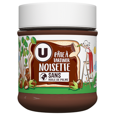 Pâte à tartiner Lait Noisette 58% - Tartinable sans cacao 