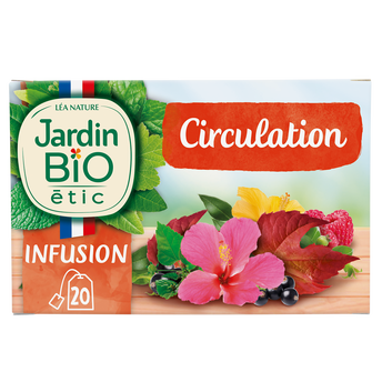 Image de Infusion Bio Circulation JARDIN BIO ETIC - 20 sachets