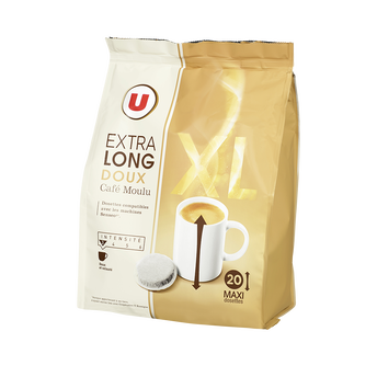 Image de U
Café dosettes EXTRA LONG DOUX XL N°4