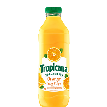 Image de Jus d'orange pure premium sans pulpe TROPICANA