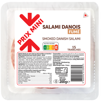 Image de Salami Danois fumé - x15 tranches