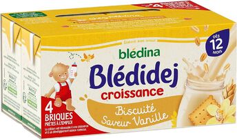 Image de BlédiDej Croissance vanille biscuité dès12m. Blédina