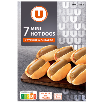 Image de U
Mini hot dogs x7
