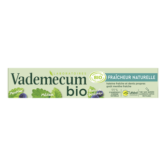 Image de Dentifrice fraîcheur naturelle VADEMECUM