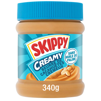 Image de Beurre de cacahuète creamy SKIPPY, pot de