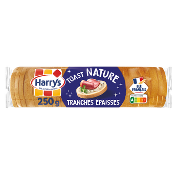 Image de Toast Pain de mie nature tranches épaisses HARRYS - 250g - 32