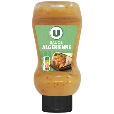 Sauce algérienne 250g 250ml - Super U, Hyper U, U Express 