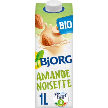 Image de Boisson végétale Bio Amande Noisette BJORG - Brique