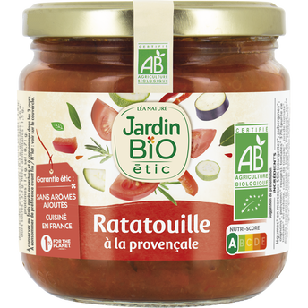 Image de Ratatouille cuisinée herbes provence JARDIN BIO - Bocal