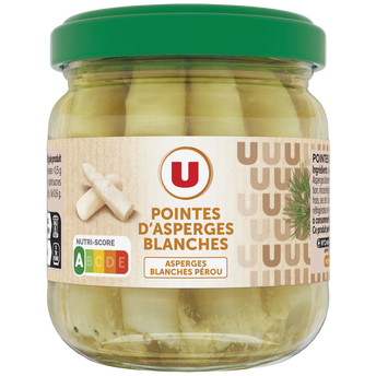 Image de U
Pointes d'asperges blanches - Bocal