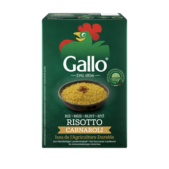 Image de Riz carnaroli pour Risotto RISO GALLO, paquet de