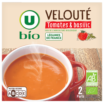 Image de U BIO
Soupe Velouté de tomates et basilic - 2 briques de