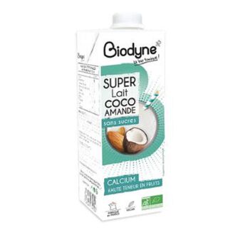 Image de Super lait coco sans sucres & super aliments bio BIODYNE