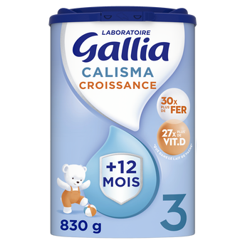 Image de Lait de croissance bébé en poudre 3ème âge dès 12 mois GALLIA