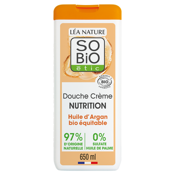 Image de Gel douche nutrition argan coe SO BIO