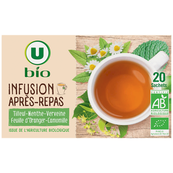 Image de U BIO
Infusion Bio Après repas U BIO - 20 sachets