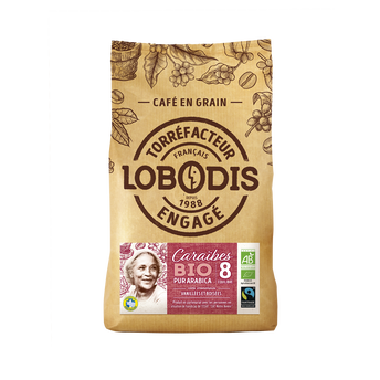 Image de Café en grains Bio LOBODIS CARAIBES N°8 - Caraïbes