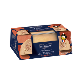 Image de Bloc f.gras cnrd sauterneS/O30%mcx gastro.IGP MAISONMONTFORT barquette