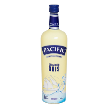 Image de Apéritif anisé sans alcool PACIFIC, bouteille de 1