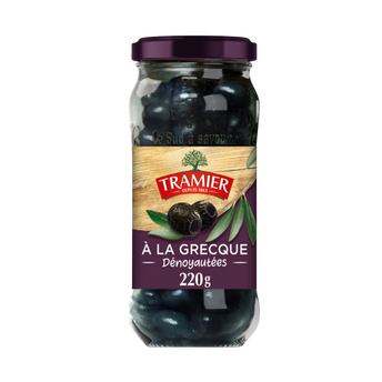 Image de Olives noires à la grecque dénoyautées TRAMIER