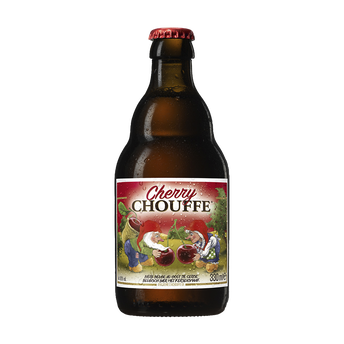 Image de Bière artisanale belge cherry CHOUFFE, 8°, bouteille de