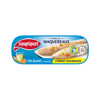 Image de Filets de maquereaux au vin blanc et aromates SAUPIQUET