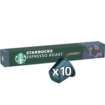 Image de Café capsules STARBUCKS ESPRESSO ROAST N°11 - compatible NESPRESSO