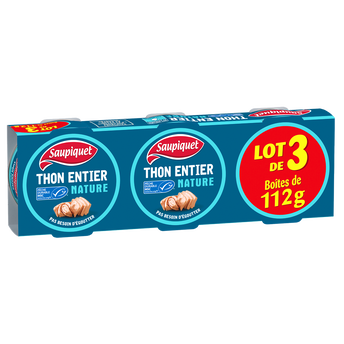 Image de Thon entier nature SAUPIQUET