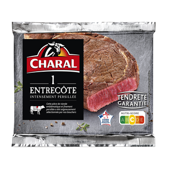 Image de Entrecôte de boeuf *** à griller CHARAL - 1 pièce 175 g