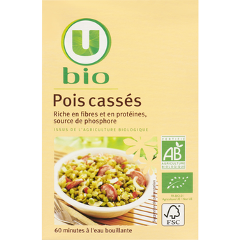 Image de U BIO
Pois cassés  boîte de