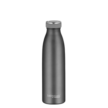 Image de Gourde isotherme avec bouchon à visser, 0,5l, diamètre 6,5cm, hauteur23cm, cool grey