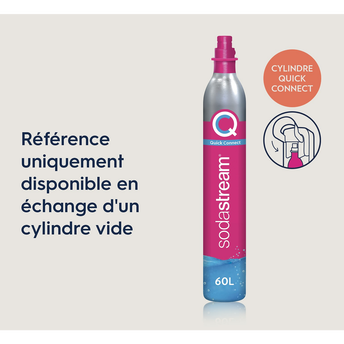 Image de Cylindre d'échange de Gaz CO2 SODASTREAM CQC