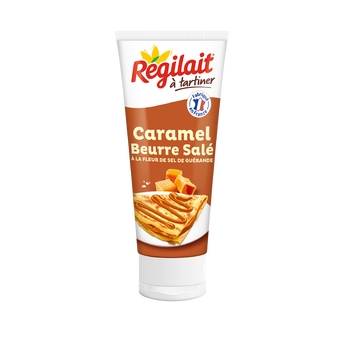 Image de Caramel au beurre salé et à la fleur de sel de Guérande REGILAIT, tubede