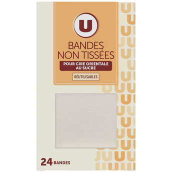 Image de U
Bandes non tissées pour cire dépilatoire