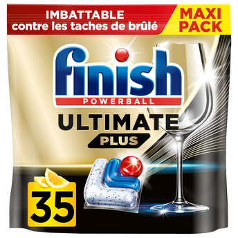 Image de Tablettes Lave-Vaiselle Citron ultimate plus FINISH
