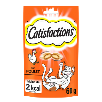Image de Friandises chat au poulet CATISFACTIONS