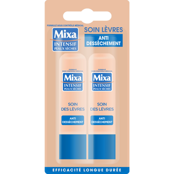 Image de Baume à lèvres Soin réparateur Anti-dessèchement MIXA - Stick