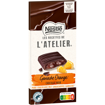 Nestlé Chocolat Ganache Orange Recettes De L Atelier Nestlé, 144g