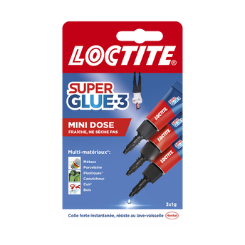 Image de Colle Super Glue-3 LOCTITE, 1g, colle super puissante