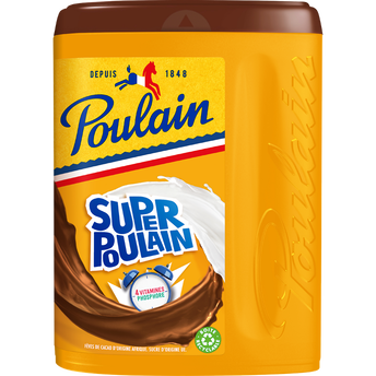 Image de Chocolat en Poudre Super Poulain POULAIN - Boîte de