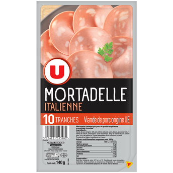 Image de U
Mortadelle Italienne - x10 tranches