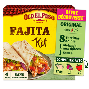 Image de Kit fajitas OLD EL PASO 500g offre