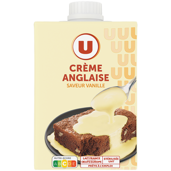 Image de U
Crème anglaise saveur vanille