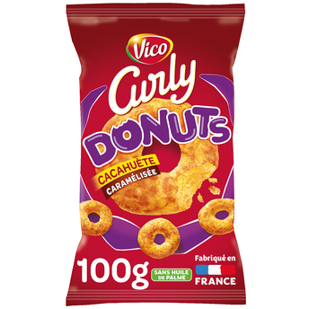 Image de Soufflé donuts cacahuètes CURLY